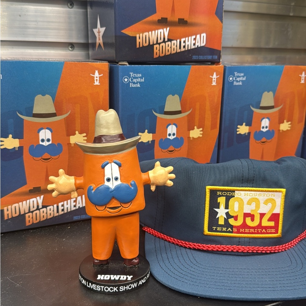 Houston Rodeo Limited Edition Howdy Bobblehead Collectible